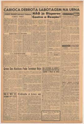 Última Hora [jornal]. Rio de Janeiro-RJ, 07 jan. 1963 [ed. regular].