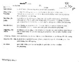 TV Tupi [emissora]. Telenotícias Panair [programa]. Roteiro [televisivo], 22 jan. 1956.