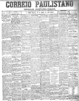 Correio paulistano [jornal], [s/n]. São Paulo-SP, 31 jan. 1897.