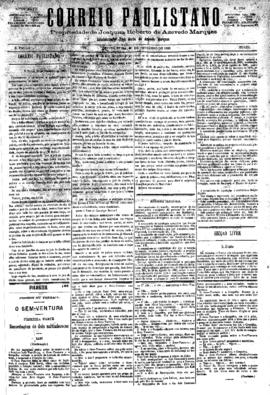 Correio paulistano [jornal], [s/n]. São Paulo-SP, 30 set. 1880.