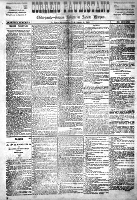 Correio paulistano [jornal], [s/n]. São Paulo-SP, 05 ago. 1885.