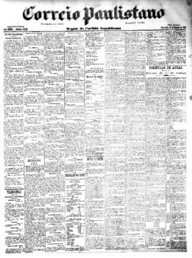 Correio paulistano [jornal], [s/n]. São Paulo-SP, 21 fev. 1902.