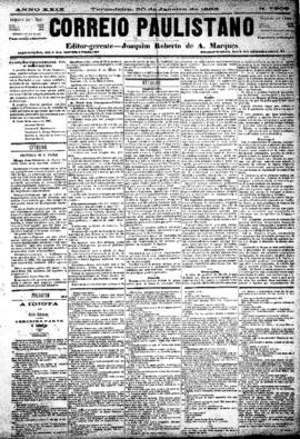 Correio paulistano [jornal], [s/n]. São Paulo-SP, 30 jan. 1883.