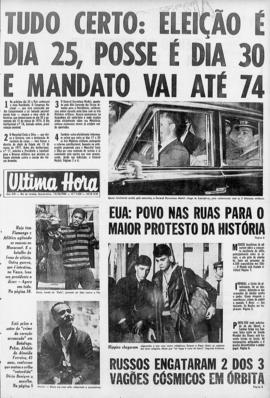 Última Hora [jornal]. Rio de Janeiro-RJ, 15 out. 1969 [ed. vespertina].