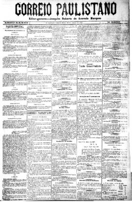 Correio paulistano [jornal], [s/n]. São Paulo-SP, 15 jun. 1887.