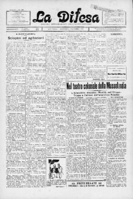 La Difesa [jornal], a. 4, n. 194. São Paulo-SP, 04 dez. 1927.