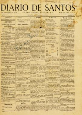 Diario de Santos [jornal], a. 14, n. 273. Santos-SP, 01 dez. 1885.