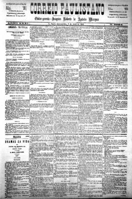 Correio paulistano [jornal], [s/n]. São Paulo-SP, 02 abr. 1885.