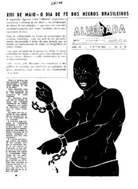 Alvorada [jornal], a. 3, n. 31-32. São Paulo-SP, mai. 1948.