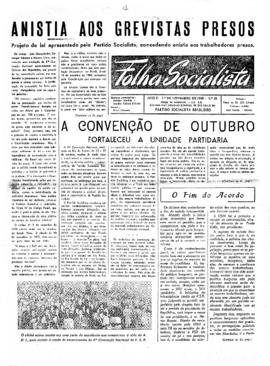 Folha socialista [jornal], a. 2, n. 38. São Paulo-SP, 01 nov. 1949.