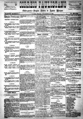 Correio paulistano [jornal], [s/n]. São Paulo-SP, 04 out. 1885.