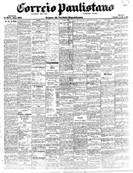 Correio paulistano [jornal], [s/n]. São Paulo-SP, 06 mai. 1903.