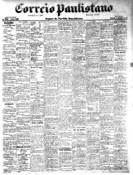 Correio paulistano [jornal], [s/n]. São Paulo-SP, 11 fev. 1902.