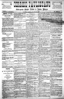 Correio paulistano [jornal], [s/n]. São Paulo-SP, 09 mai. 1885.