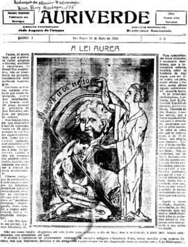Auriverde [jornal], a. 1, n. 6. São Paulo-SP, 13 mai. 1928.
