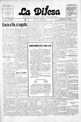La Difesa [jornal], a. 6, n. 290. São Paulo-SP, 22 dez. 1929.
