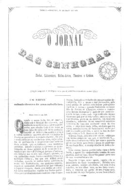 O Jornal das senhoras [jornal], t. 1, [s/n]. Rio de Janeiro-RJ, 30 mai. 1852.