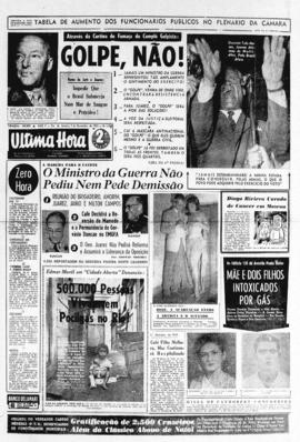 Última Hora [jornal]. Rio de Janeiro-RJ, 07 nov. 1955 [ed. extra, 1].