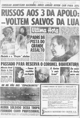 Última Hora [jornal]. Rio de Janeiro-RJ, 20 mai. 1969 [ed. vespertina].