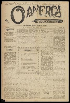 O America [jornal], a. 1, n. 5. São Paulo-SP, 10 abr. 1905.