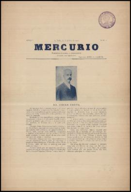 Mercurio [jornal], a. 1, n. 1. São Paulo-SP, 20 jun. 1904.