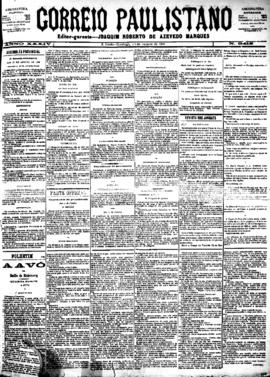 Correio paulistano [jornal], [s/n]. São Paulo-SP, 15 jan. 1888.