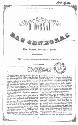 O Jornal das senhoras [jornal], t. 3, [s/n]. Rio de Janeiro-RJ, 01 jan. 1853.