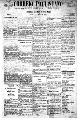 Correio paulistano [jornal], [s/n]. São Paulo-SP, 06 mar. 1880.