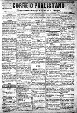 Correio paulistano [jornal], [s/n]. São Paulo-SP, 13 set. 1883.