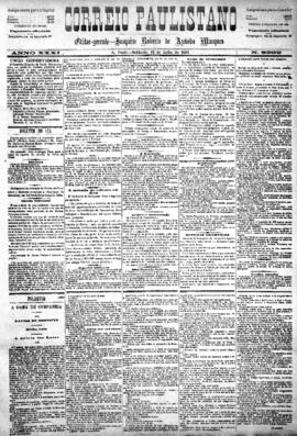 Correio paulistano [jornal], [s/n]. São Paulo-SP, 12 jul. 1884.