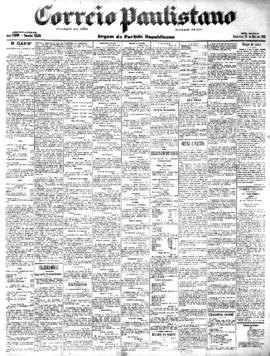 Correio paulistano [jornal], [s/n]. São Paulo-SP, 23 mai. 1902.