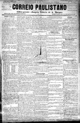 Correio paulistano [jornal], [s/n]. São Paulo-SP, 05 out. 1882.