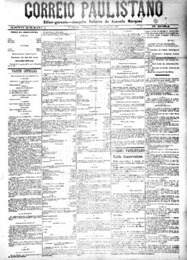 Correio paulistano [jornal], [s/n]. São Paulo-SP, 05 dez. 1886.