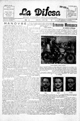 La Difesa [jornal], a. 6, n. 304. São Paulo-SP, 06 abr. 1930.