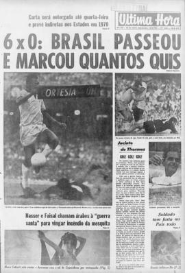 Última Hora [jornal]. Rio de Janeiro-RJ, 25 ago. 1969 [ed. matutina].