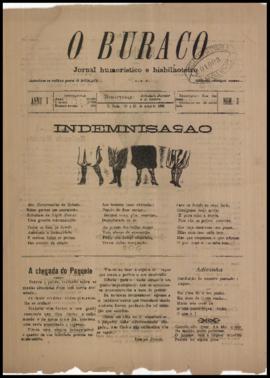 O Buraco [jornal], a. 1, n. 3. São Paulo-SP, 24 mar. 1901.