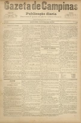 Gazeta de Campinas [jornal], a. 8, n. 1209. Campinas-SP, 20 dez. 1877.