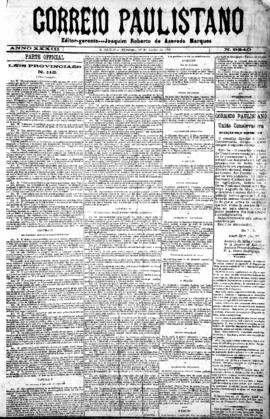Correio paulistano [jornal], [s/n]. São Paulo-SP, 19 jun. 1887.