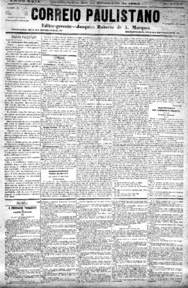 Correio paulistano [jornal], [s/n]. São Paulo-SP, 20 set. 1882.