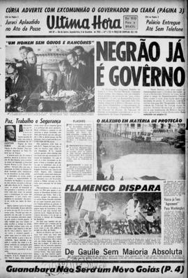 Última Hora [jornal]. Rio de Janeiro-RJ, 06 dez. 1965 [ed. matutina].