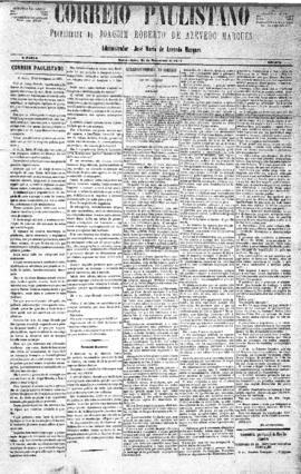 Correio paulistano [jornal], [s/n]. São Paulo-SP, 31 nov. 1878.