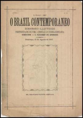 O Brazil contemporaneo [jornal], a. 1, n. 27. São Paulo-SP, 21 ago. 1887.
