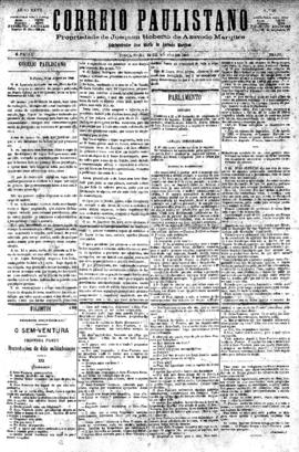 Correio paulistano [jornal], [s/n]. São Paulo-SP, 24 ago. 1880.