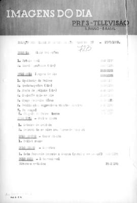 TV Tupi [emissora]. Diário de São Paulo na T.V. [programa]. Roteiro [televisivo], 17 jul. 1959.