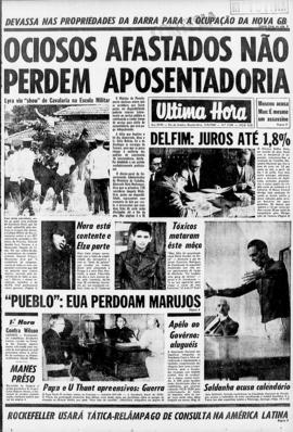 Última Hora [jornal]. Rio de Janeiro-RJ, 07 mai. 1969 [ed. matutina].