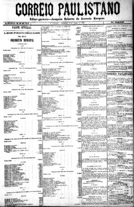 Correio paulistano [jornal], [s/n]. São Paulo-SP, 04 jun. 1887.