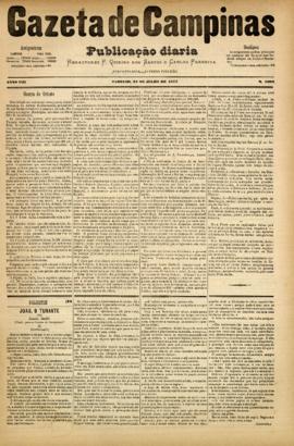 Gazeta de Campinas [jornal], a. 8, n. 1094. Campinas-SP, 28 jul. 1877.
