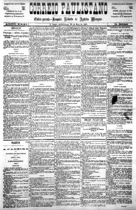 Correio paulistano [jornal], [s/n]. São Paulo-SP, 28 mai. 1885.