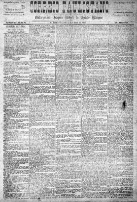 Correio paulistano [jornal], [s/n]. São Paulo-SP, 08 abr. 1884.