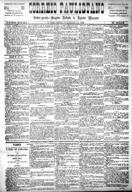 Correio paulistano [jornal], [s/n]. São Paulo-SP, 06 set. 1884.